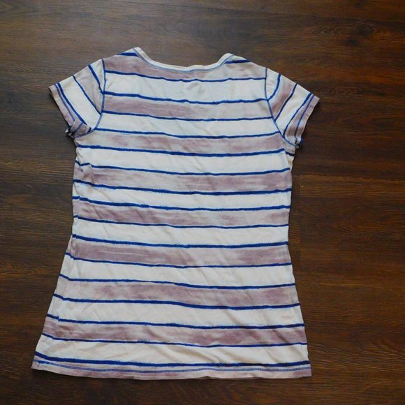 Gap Woman's Medium Striped Shirt - Picture 4 of 4